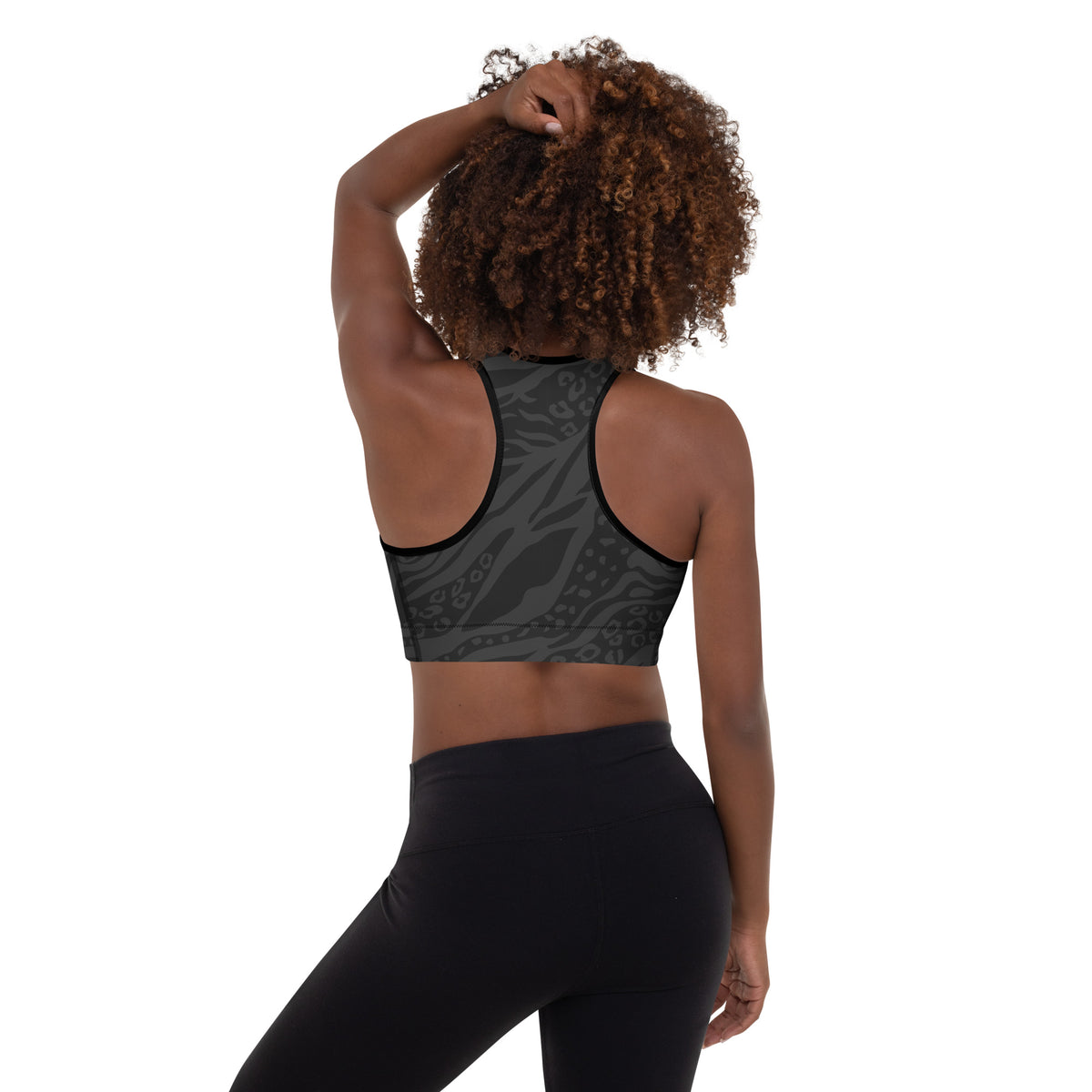 Feral Cats Padded Sports Bra